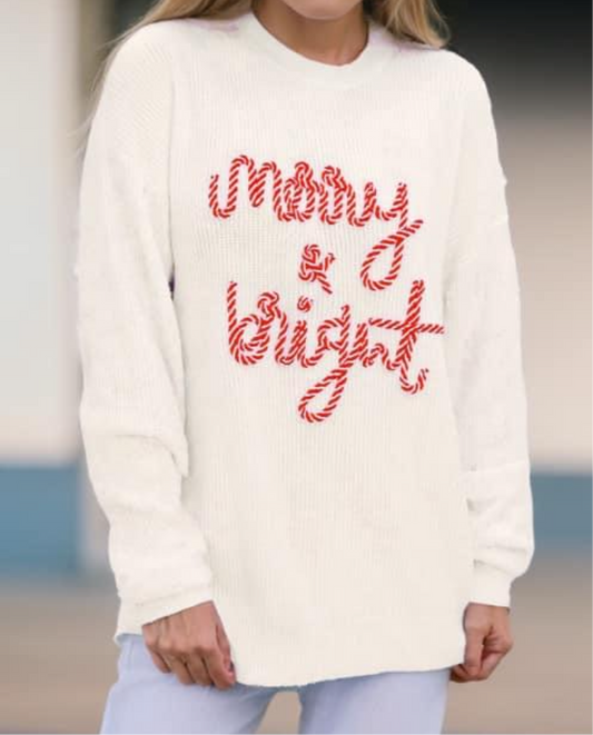 Merry & Bright sweater