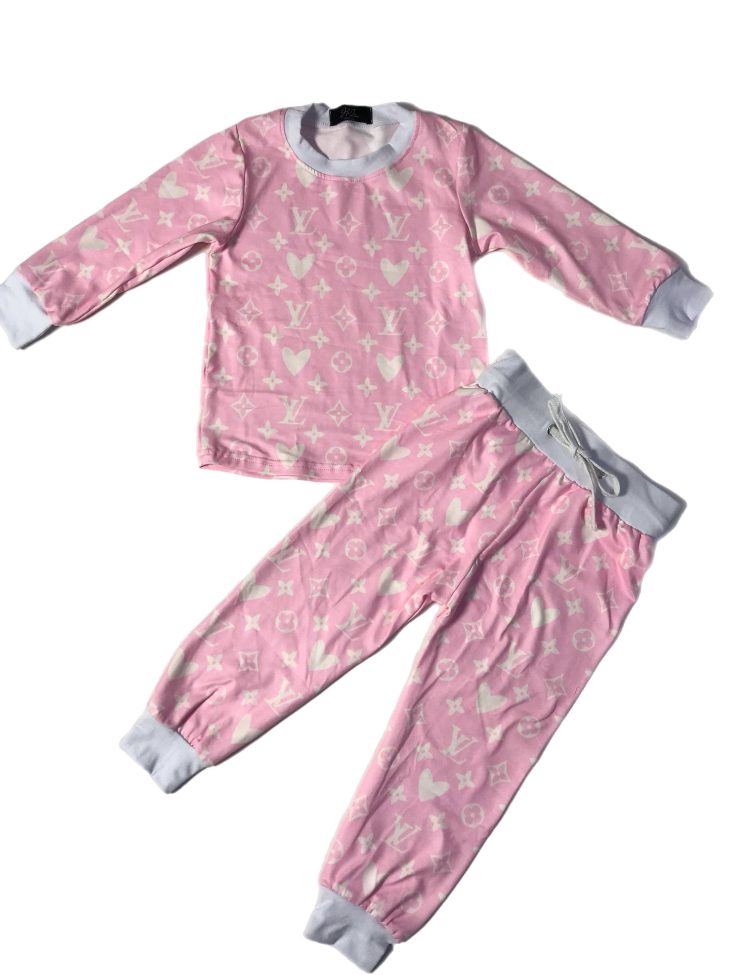 Boujee hearts zippy OR 2pc pjs