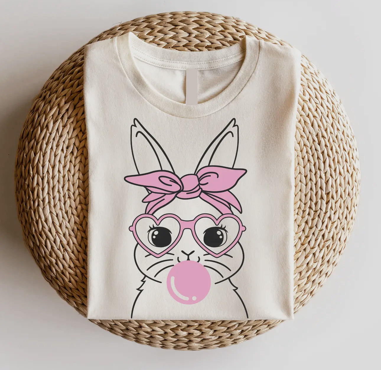 Bubblegum Bunny tee