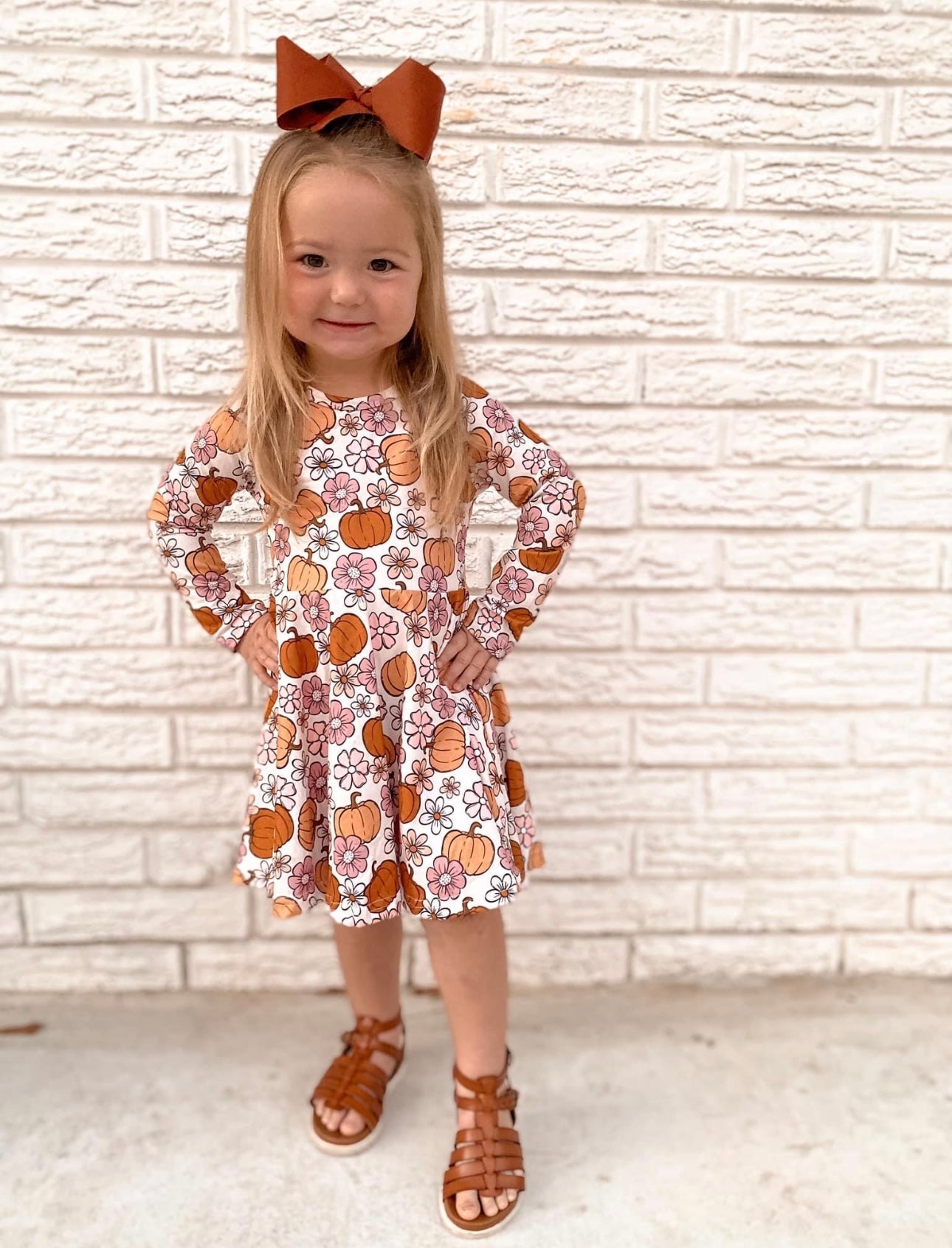 Pretty Pumpkin Dress