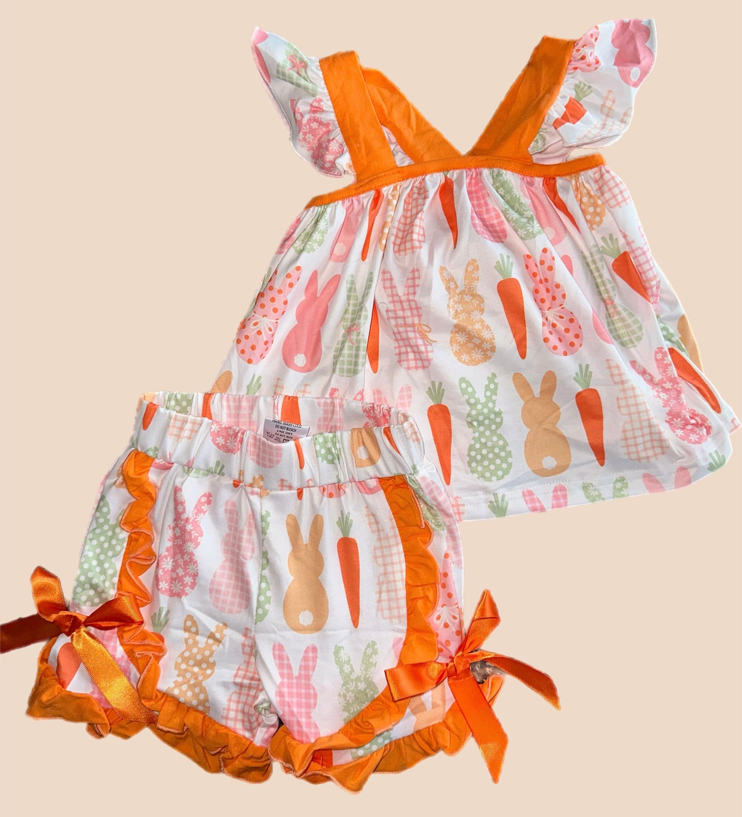 Orange You Glad It’s Easter girls set