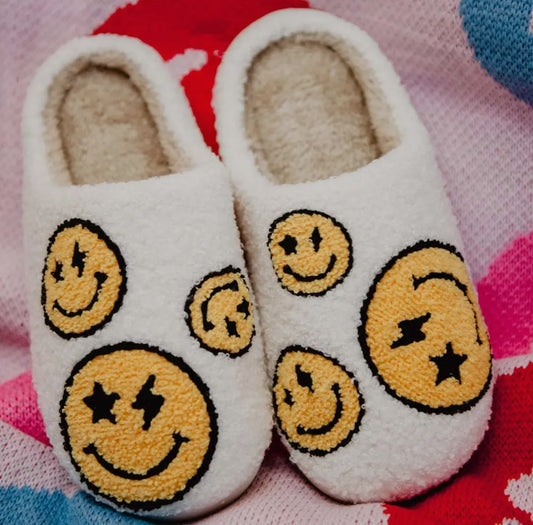 Smiley slippers