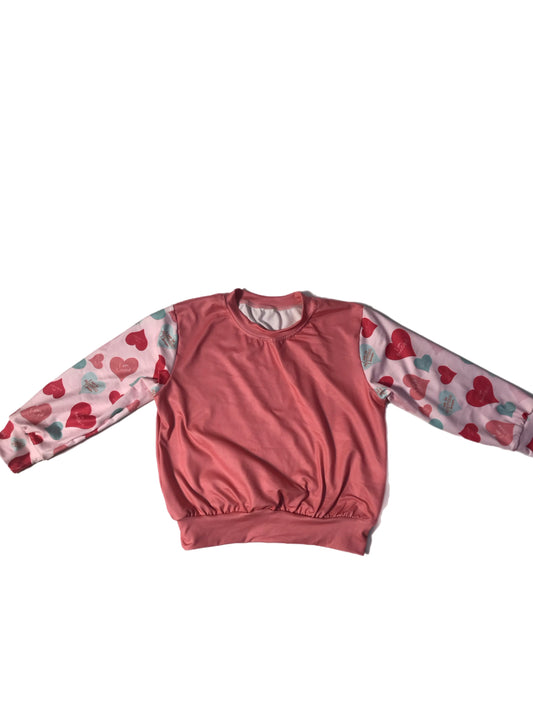 Girls Heart Affirmations sweatshirt