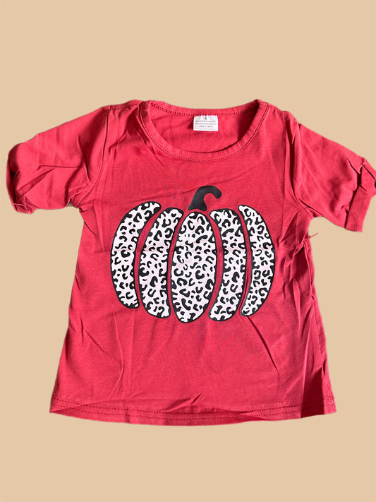 Leopard Pumpkin Tee